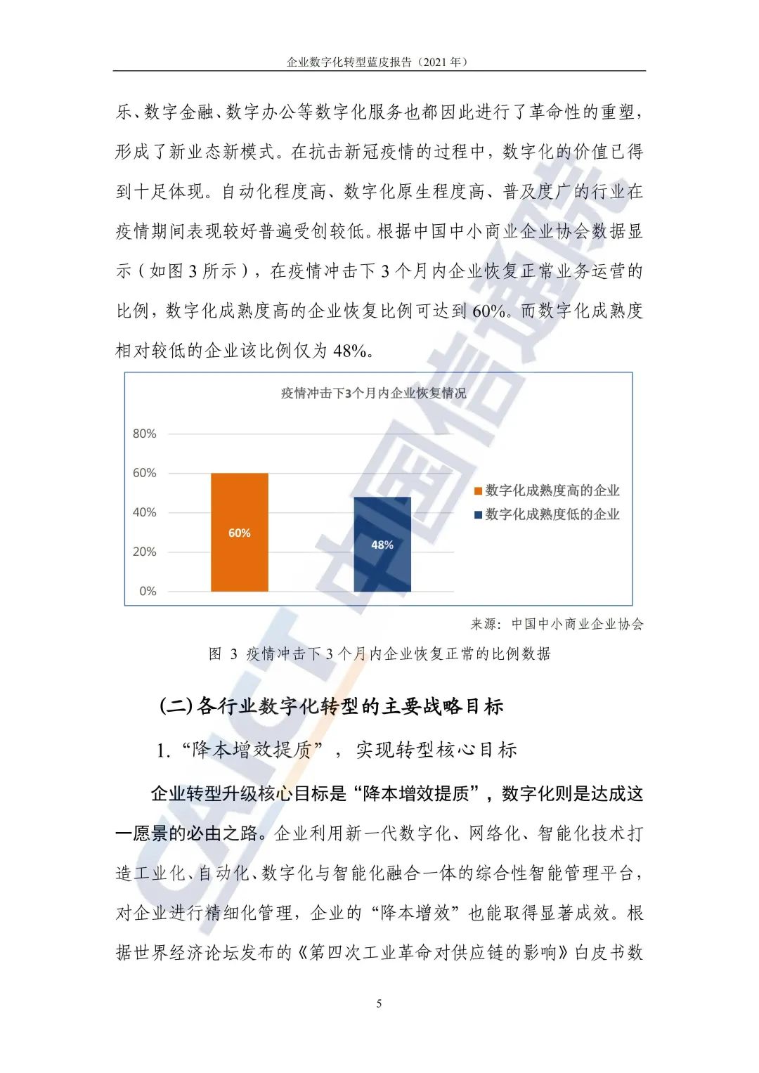 中国信通院：2021年企业数字化转型蓝皮报告