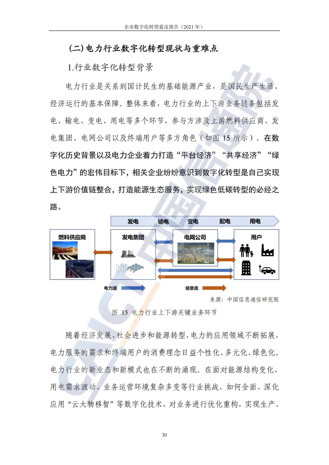 中国信通院：2021年企业数字化转型蓝皮报告