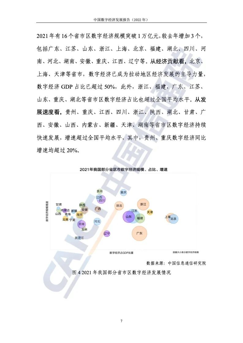 中国信通院：2022年中国数字经济发展报告