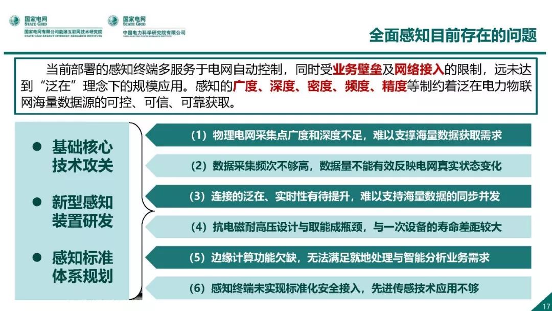 热点报告 | 国网能源互联网技术研究院王继业：泛在电力物联网感知技术框架与应用布局